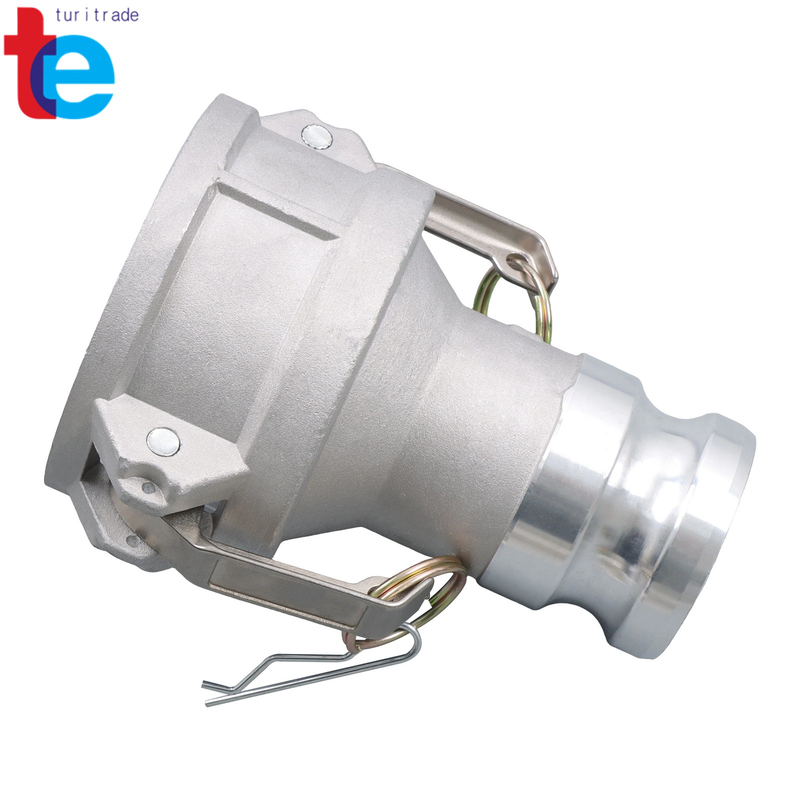3" to 2" Camlock Reducer Adapter, Female to Male Coupling for Industrial Hose