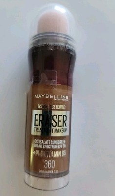 NEW Maybelline Instant Age Rewind Eraser Treatment Makeup #360 .68oz./20ml