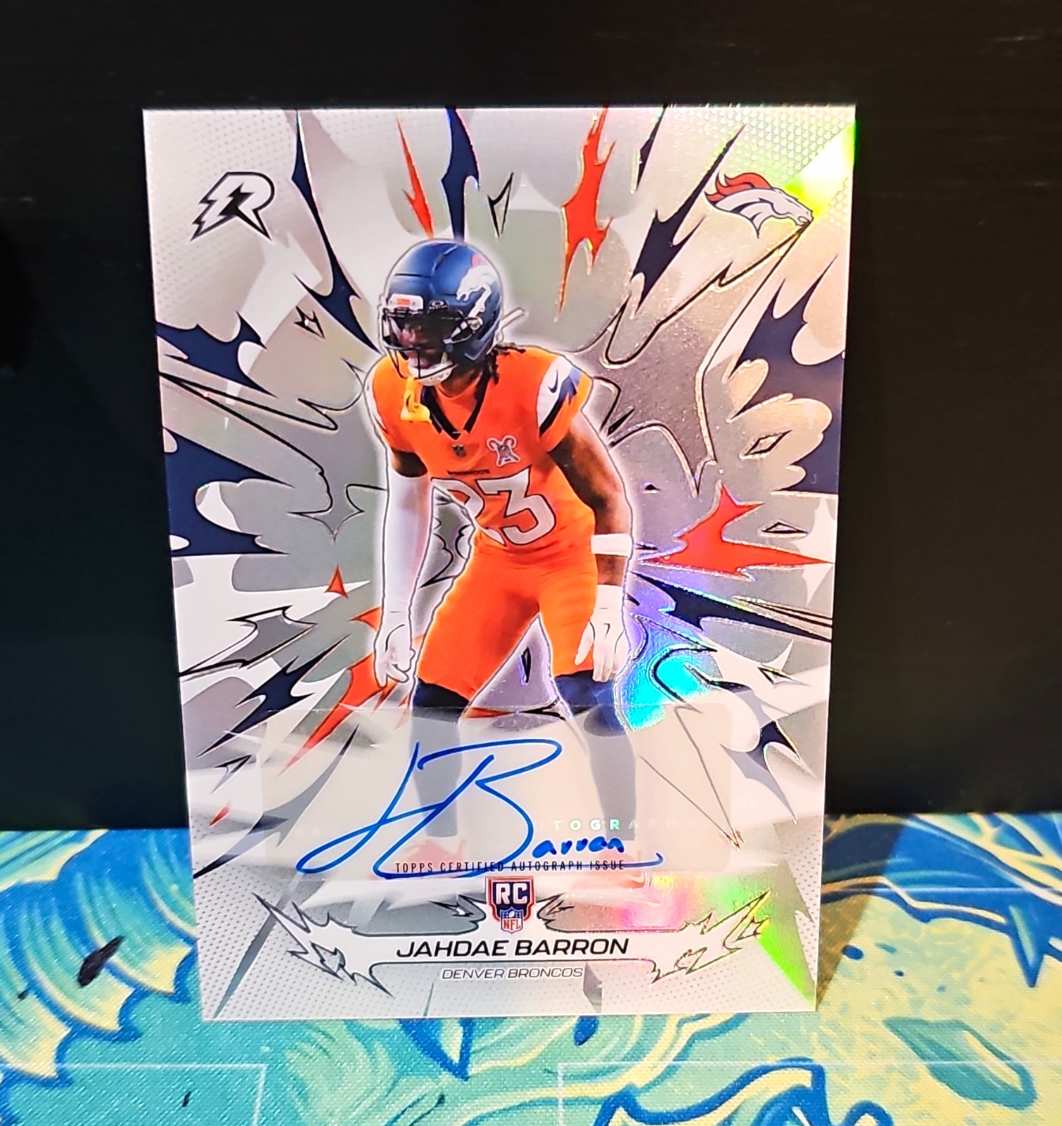 Topps 2026 Football Jahdae Barron Denver Broncos RC Auto Insert #127