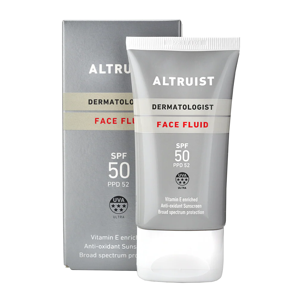 Gifts Direct 2 U Unisex Grey Altruist Sunscreen Face Fluid Spf 50 In | Size: 50Ml - Image 2