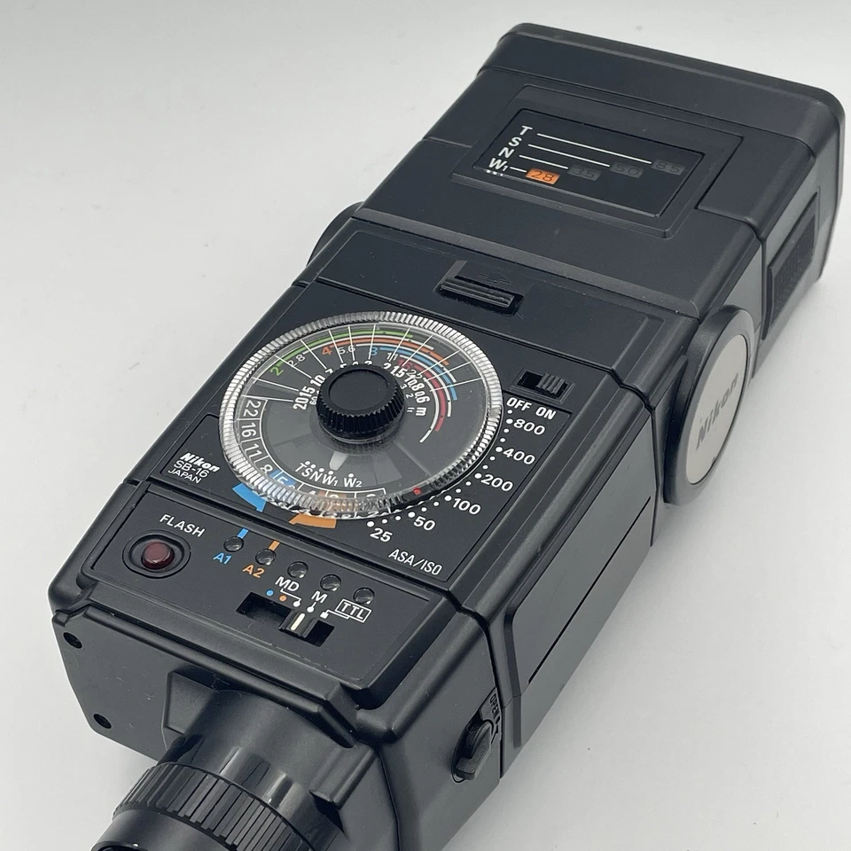 Nikon SB-16A Speedlight w/AS-8 Coupler From Japan - Image 2 of 4