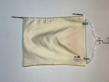 COACH Dust Bag Ivory Drawstring Satin 22 X 18