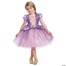 GIRL'S DISNEY RAPUNZEL CSTM TDLR 2T - Halloween Costume Dress Up Party Outfit