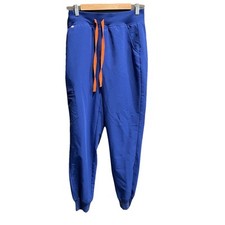 FIGS Technical Collection Blue Zamora Jogger Women's Scrubs Pants Size Small