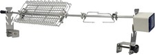 ZENONEZ Universal Drehspieß Kit Schnellinstallation Tragbar Spieß Grill Ersatz