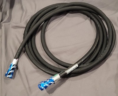 x1 141'' Long 11301 Semperit 3000psi Hydraulic Hose 1/4'' Brand New JIC Flare Ends