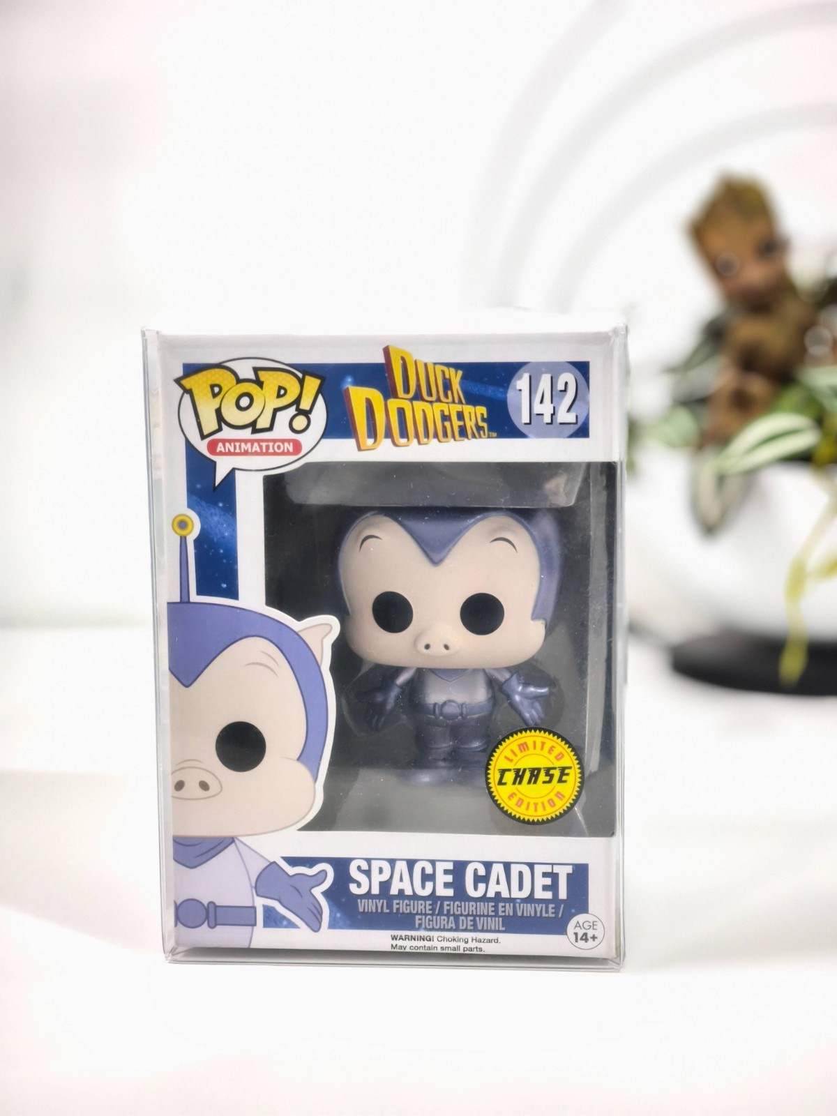 Funko Pop Space Cadet Chase N142 Duck Dodgers figurine geek collectionner