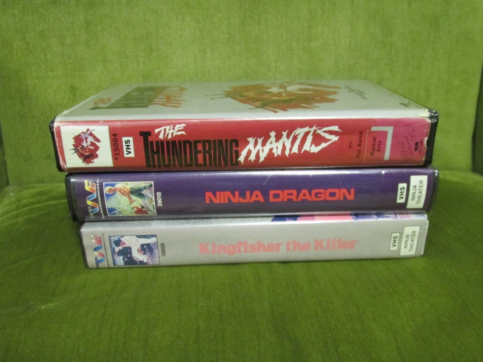 Rare  VHS Kung Fu Martial Arts Lot - Image 3 of 3