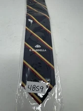 E. Marinella Napoli Silk Tie New in Plastic Handcrafted Italy Luxury