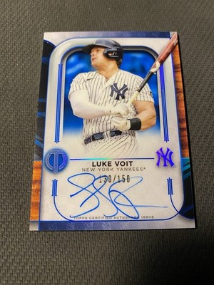 Luke Voit 2022 Topps Tribute Blue Auto SP /150