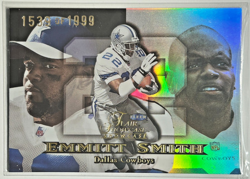 Emmitt Smith #190 1999 Flair Showcase card