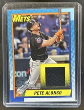 2025 Topps Pete Alonso 1990 Baseball Relics Jersey #T90R-PA Mets