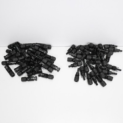 (35 Male & 35 Female) Staubli MC4 PV Solar Panel Cable Connectors (NO Pins)