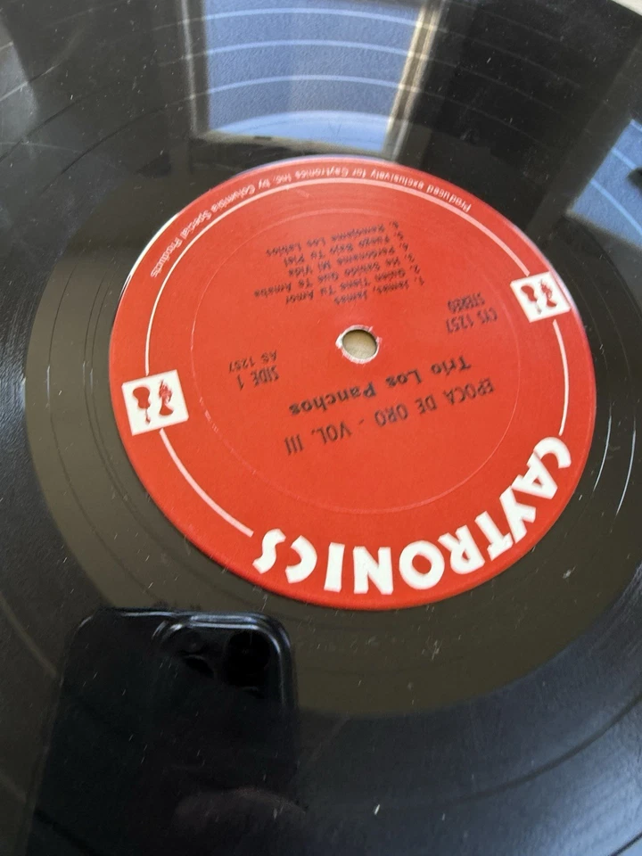 Trio Los Panchos Epoca De Oro Vol. III Bolero CAYTRONICS Complete W/Sleeve! - Image 3 of 4