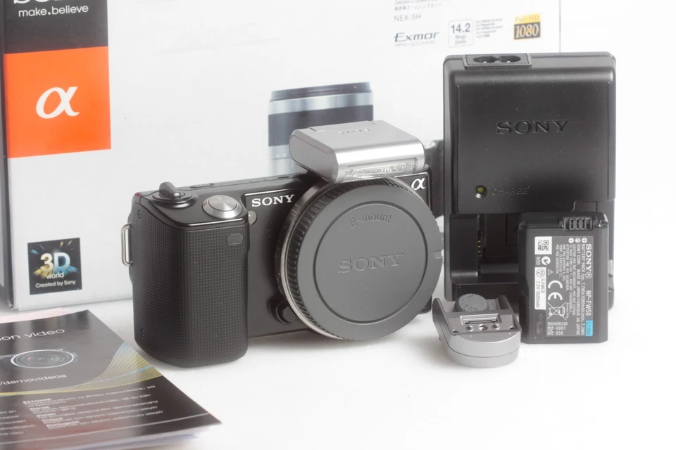 Sony Alpha NEX-5 APS-C Spiegellose Systemkamera Mirrorless