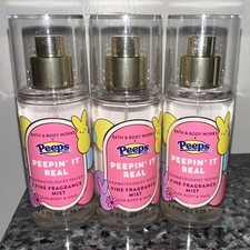 NEW Peepin' It Real PEEPS Travel Fine Fragrance Mist 2.5 oz Bath  Body Works 3