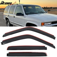 Fits 92-00 Chevy GMC C2500 C3500 K2500 K3500 & Suburban Window Visors In-Channel