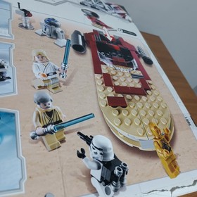 LEGO Star Wars 8092 Luke's Landspeeder 2010 Near Complete Set Stormtrooper Box