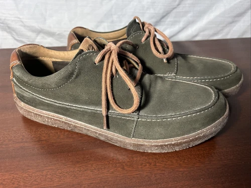 Clarks Hodson Moc scamosciato oliva uomo taglia 8 1 2