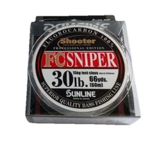 Sunline FCSNIPER PROFESSIONAL EDITION 30lb 110yds Fluoro Carbon 100% Japan New