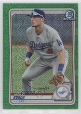 2020 Bowman Chrome Mega Box Green Mojo Refractor 36/99 Michael Busch 1o3