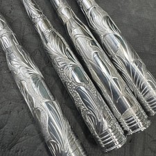 Polished Hand Engraved Bullet Antenna