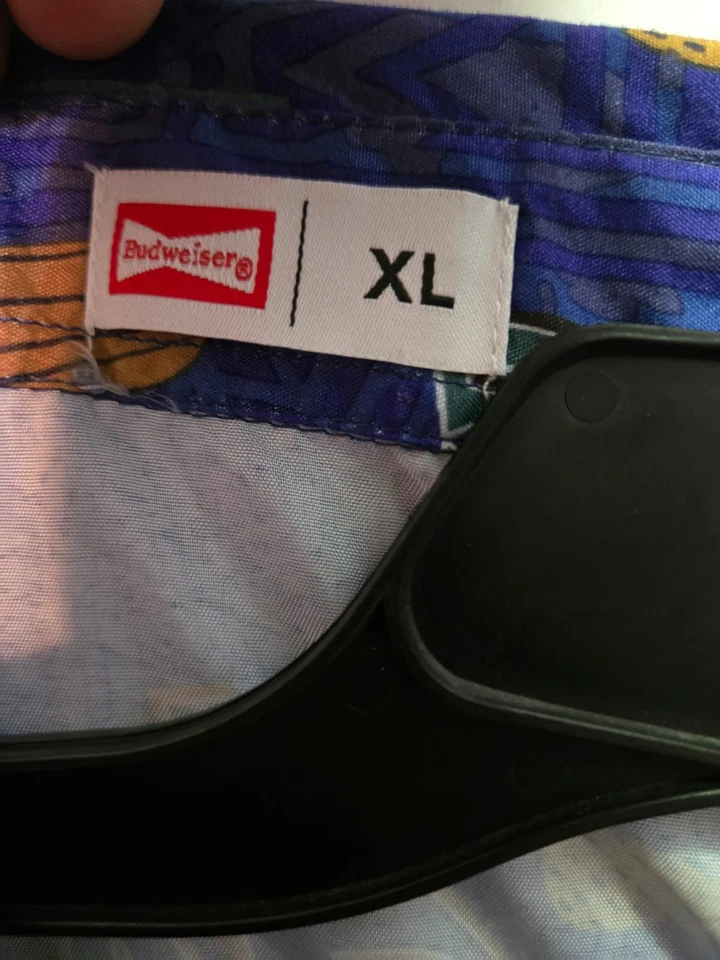 ARIZONA DIAMONDBACKS гавайская 25-я годовщина. Рубашка Dbacks Budweiser мужская XL F - Изображение 2 из 4