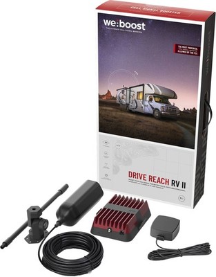 weBoost Drive Reach RV II Cell Signal Booster Kit for RVs