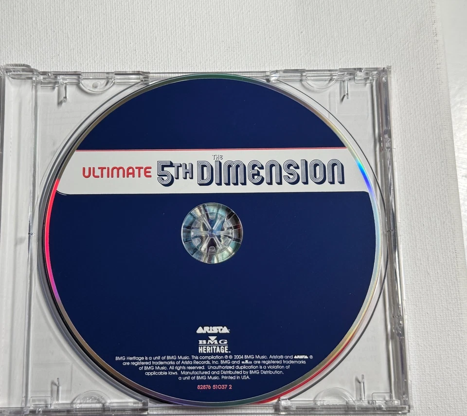 5th Dimension The Ultimate 5th Dimension CD Arista/BMG VG Condition Aquarius - Image 3 of 4