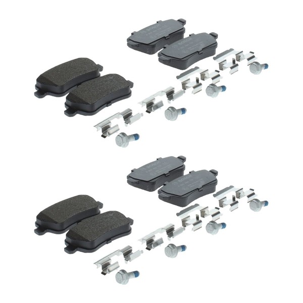 2 BremsbelagsäTze Scheibenbremsen 16,5 Mm Bosch FüR U.A. Fiat Croma-image