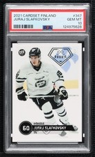 2021 Cardset Finland SM-liiga Series 1 Juraj Slafkovsky #347 PSA 10 GEM MT 0v1a