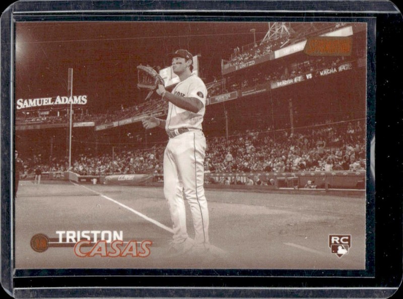 2023 Topps Stadium Club Triston Casas RC Sepia Rookie #250 Red Sox