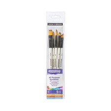 Daler-Rowney Graduate Multi-Technique Synthetic Hair Brushes with Short Handles