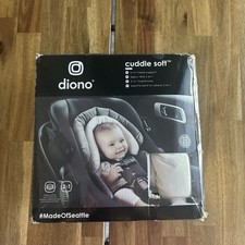 Diono Cuddle Soft 2-in-1 Baby Head Neck Car Seat Support Pillow for Baby Gray