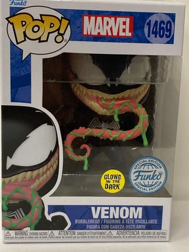 FUNKO POP! MARVEL 1469 VENOM Special Edition  Glows in the dark new