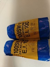 2x Kodak E100SW 120 Format Ektachrome Color Film Transparency Slides Exp 04/04
