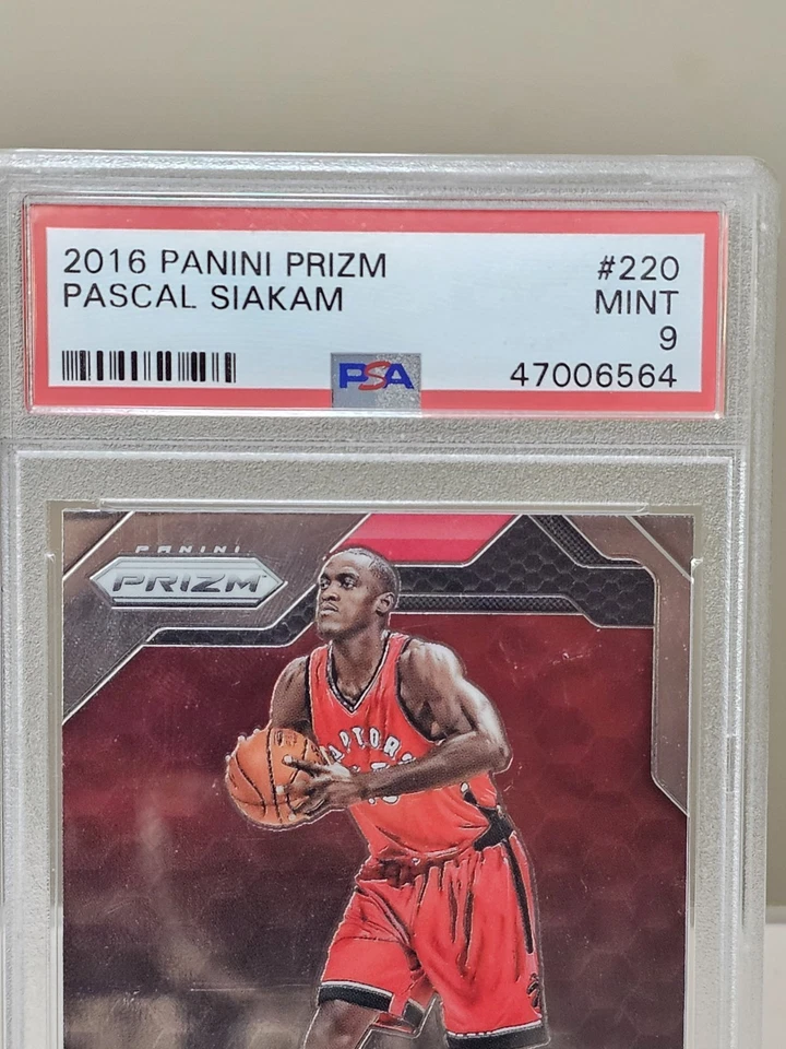 2016 17 Panini Prizm Pascal Siakam Rookie Card PSA 9 MINT #220 - Image 4 of 4
