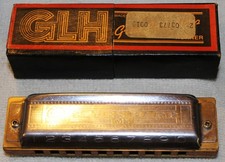 Hohner Blues Harp MS 10-hole Diatonic Harmonica Key of D Hohner GLH Key C
