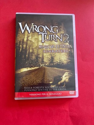 Film DVD HORROR WRONG TURN 2 Raro Fuori Catalogo - VERSIONE NOLEGGIO - USATO