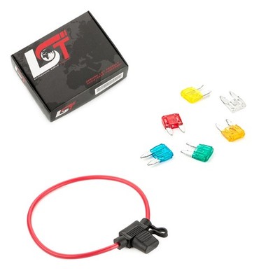 Sicherungshalter Mini Flachsicherung mit Abdeckung 5A-30A für FORD