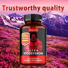 Ultra Testosterone - Tribulus, Ashwagandha, Horny Goat Weed, Maca, Men's Health