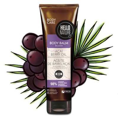 Körperbalsam Body Balm Körper Balsam Feuchtigkeitspflege Acai-Beerenöl Bio Vegan