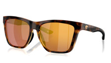 Costa Del Mar PANGA II Tortoise Gold Mirror Glass 580G NEW