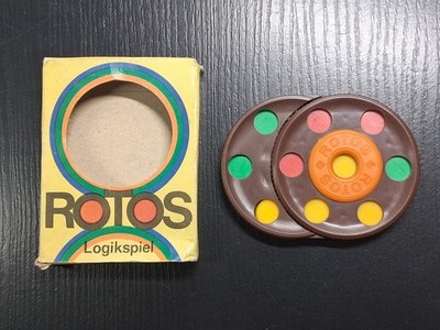 DDR Logikspiel ROTOS Denkspiel Farbenspiel Zahlenspiel Strategiespiel OVP 