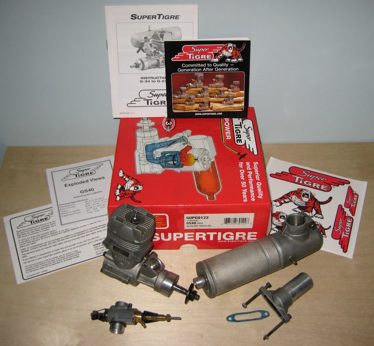 【新品未使用】 Super Tigre Tigre Power super tiger rc engines products for sale | eBay