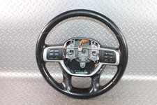 19-24 Ram Black Leather Driver Column Steering Wheel Oem Factory Oe Wty Oe Wty 19-24 Ram Black Leather Driver Column Steering Wheel Oem Factory Oe Wty Oe Wty