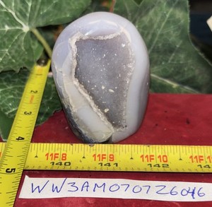 Druse Agate Cut Base 183.38 Grams