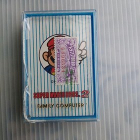 R V 80s Nintendo Playing Cards (Deck)- Super Mario Bros. 2 (Famicom)- Sealed TM