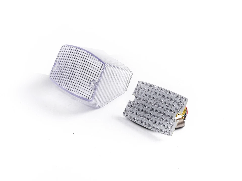 Luz trasera LED clara señales de giro integradas para Kawasaki 1986-2006 Vulcan 750 Foto 2 de 4