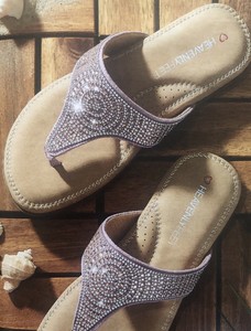 New Toe Post Flat Sandals Slippers Ladies Comfort Size Uk 7 Eur